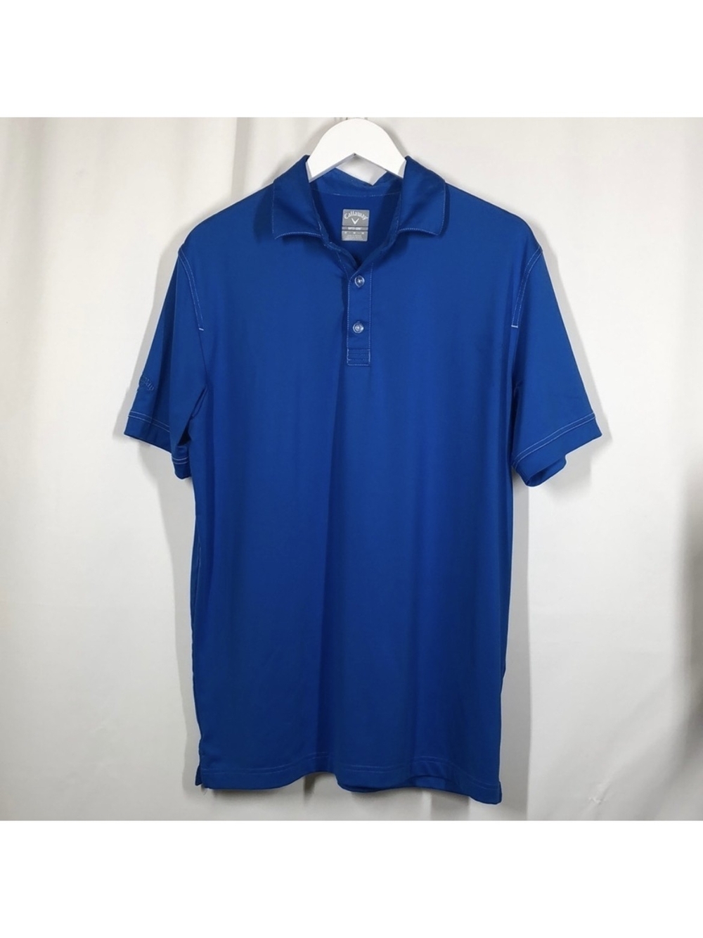 Callaway Men’s Blue Short-Sleeve Performance Polo